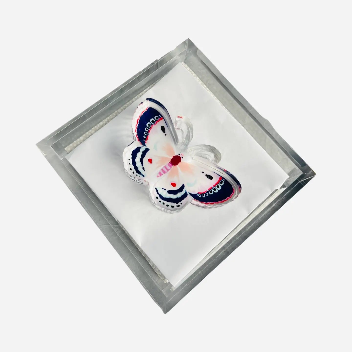 butterfly napkin weight acrylic
