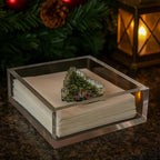 Napkin Holder with Napkin Weight