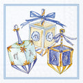 Hanukkah Dreidels Paper Cocktail Napkins