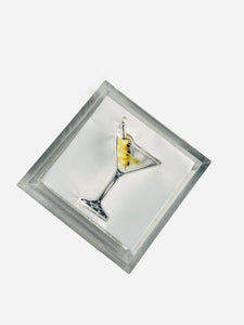 Initial Cocktail Napkin Holder