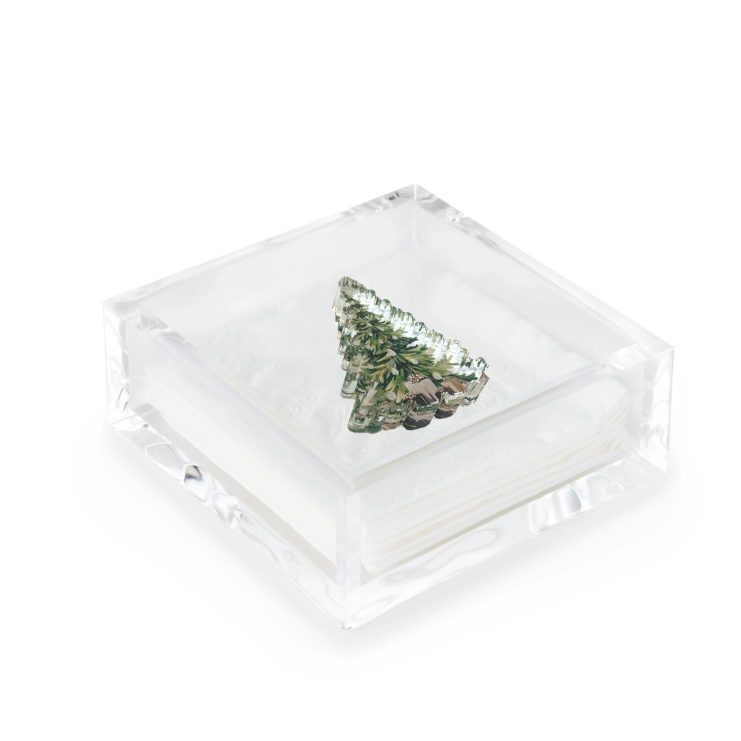 Napkin Holder with Napkin Weight