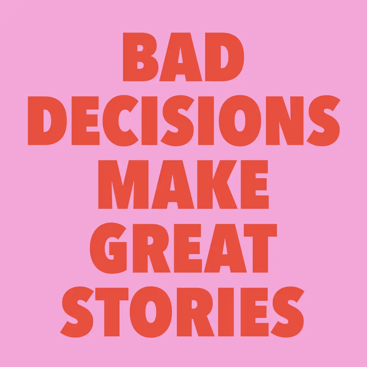 Bad Decisions Cocktail Napkins