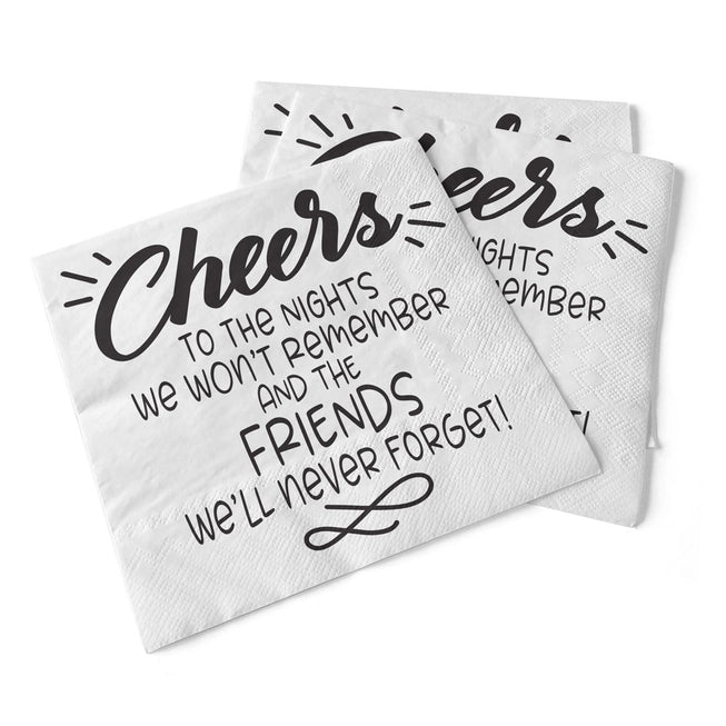Cheers Cocktail Napkins
