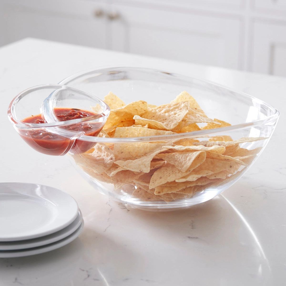 Nesting Chip and Dip Bowl Set
