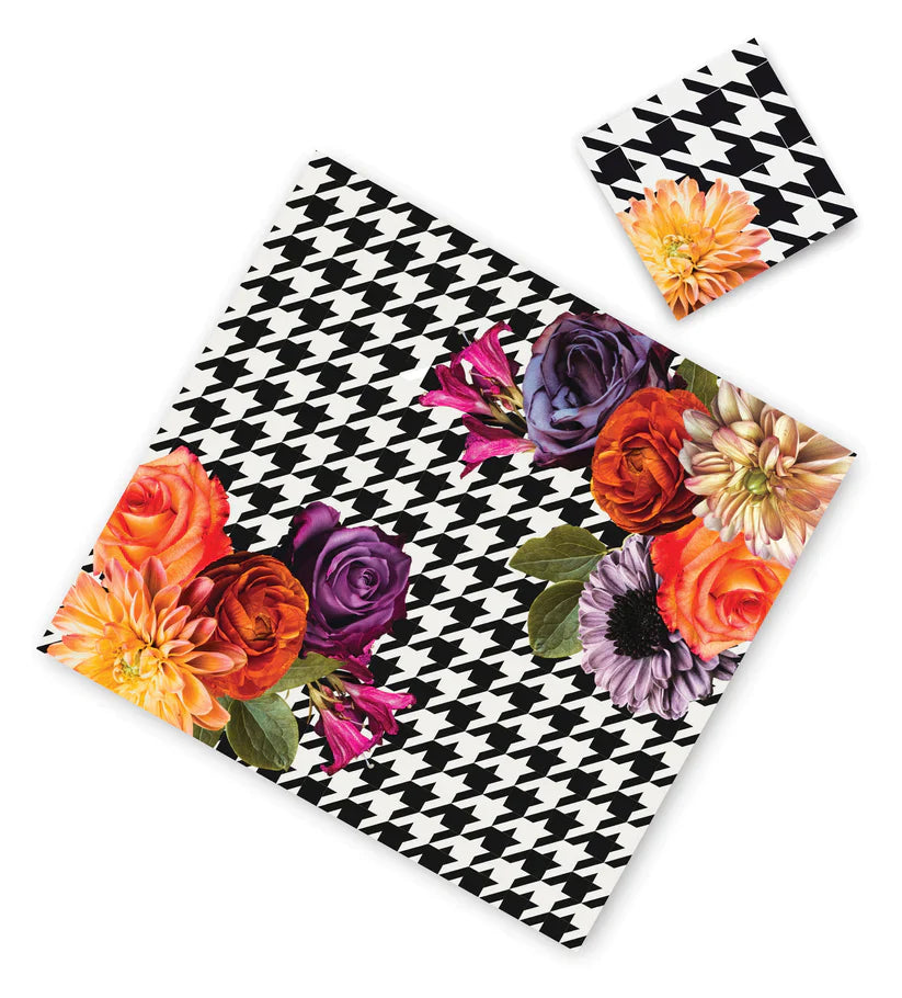 Houndstooth Paper Placemats