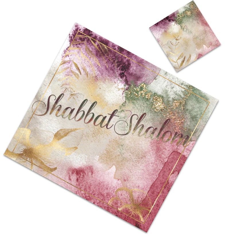 Shabbat Paper Placemats
