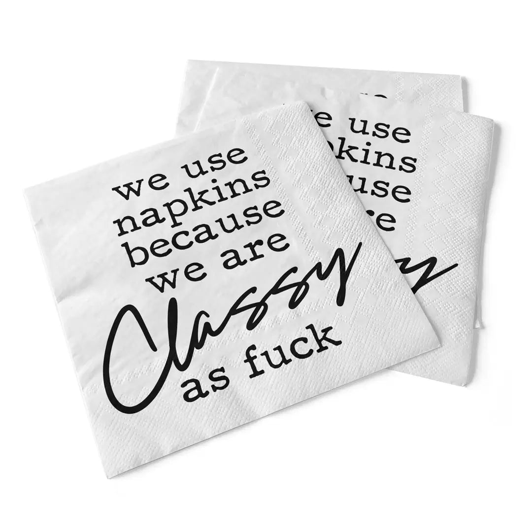 Classy Cocktail Napkins