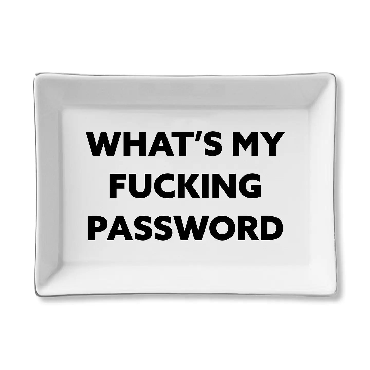 Password Trinket Tray