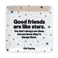 Ceramic matte finish trinket dish for friend