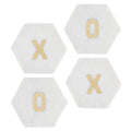 XOXO Marble Coaster Set