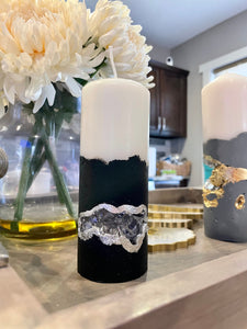 Geode Crystal Candles