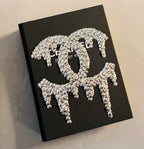 decorative coffee table book adorned with elegant front cover artwork design