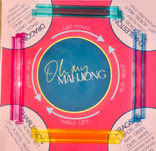 Load image into Gallery viewer, Pink Mah Jongg Table Mat
