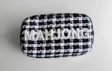 Load image into Gallery viewer, Pearly Tweed Mah Jong Bag
