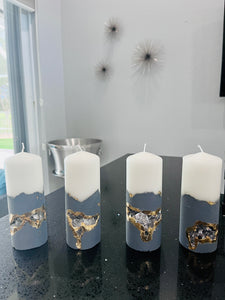 Geode Crystal Candles