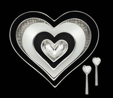 Load image into Gallery viewer, Five Hearts Serving Dish Set
