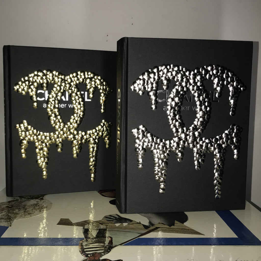 decorative coffee table book adorned with elegant front cover artwork design