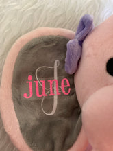 Load image into Gallery viewer, Personalized Baby Stats Plush Keepsake
